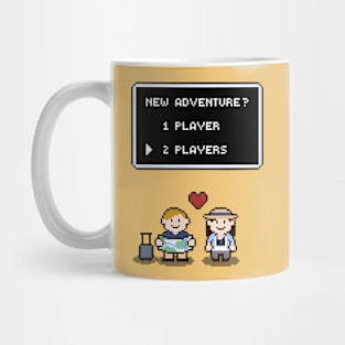 Ready for new adventure? Let's travel someplace new! Mug